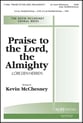 Praise to the Lord, The Almighty SATB choral sheet music cover